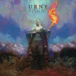 Setting Fire to the Sky - Turquoise , Urne