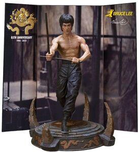 Bruce Lee - Kali Sticks Fight - Deluxe Version Polyresin Statue , Bruce Lee