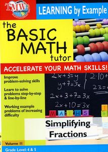 Basic Math Tutor Simplifying Fractions