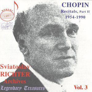 Richter Archives Vol. 3 , Sviatoslav Richter