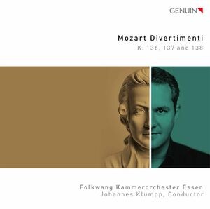 Mozart Divertimento , Folkwang Kammerorchester Essen