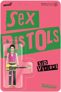 SEX PISTOLS REACTION FIGURES W2 - SID VICIOUS