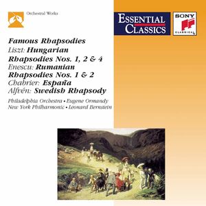 Famous Rhapsodies , Leonard Bernstein