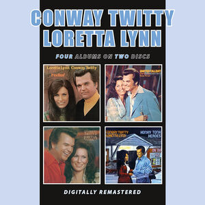 Feelins /  United Talent /  Dynamic Duo /  Honky Tonk Heroes [Import] , Conway Twitty & Loretta Lynn