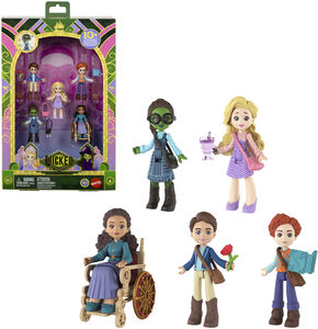 Mattel - Wicked Students of Shiz Small Doll, 5-Pack