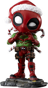 Iron Studios - Marvel Comics - MiniCo - Holidays Version Deadpool Figure