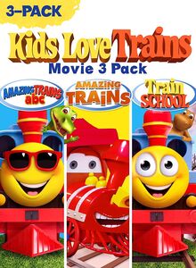 Kids Love Trains: Movie 3 Pack