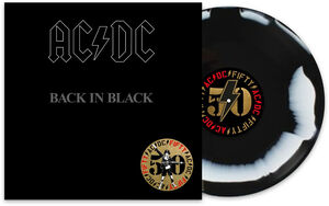 Back In Black: 50th Anniversary - Black & White Marble Colored Vinyl [Import]