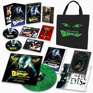 Due Occhi Diabolici /  Two Evil Eyes - Ultra Limited Deluxe Bag includes All-Region Blu-Ray, Book and Soundtrack CD & LP [Import]