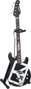 Axe Heaven Michael Anthony Van Halen Chickenfoot Black Mini Bass Guitar MA-327