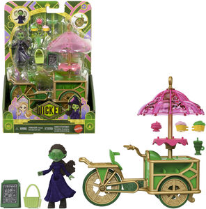 Mattel - Wicked Emerald City Dessert Cart with Small Doll