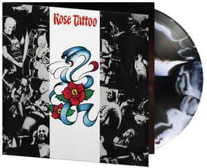 Rose Tattoo - Limited Gatefold 140-Gram White & Black Swirl Colored Vinyl [Import] , Rose Tattoo