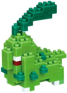 Nanoblock - Pokemon Series - Chikorita Building Set