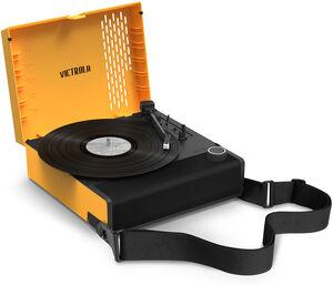 Victrola VSC-750SB-CTR Revolution GO Portable Record Player: Citrus 