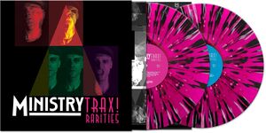 Trax Rarities - Black/ white/ magenta Splatter