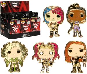 Loungefly - WWE - Women Superstars Pop! Pins Case of 12 - EE Exclusive