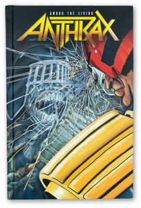 Anthrax: Among The Living Graphic Novel - Hardcover - Judge Dredd Cover