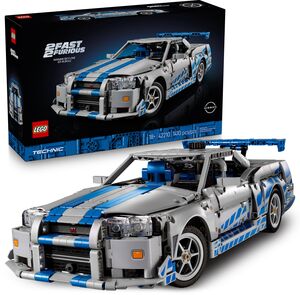 LEGO® Technic™ 2 Fast 2 Furious Nissan Skyline GT-R (R34) Car 42210 