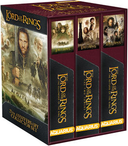 The Lord of the Rings - Premium Playing Cards - Limited Edition 25th Anniversary Collector 3pc Set 