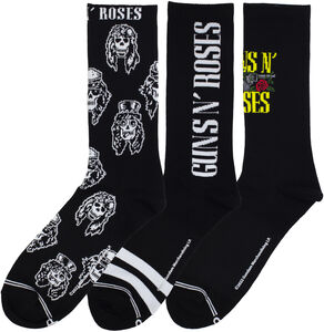 Perri's - Guns N' Roses - Volume - Crew Socks (3 Pack) 