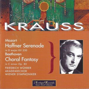Haffner-Serenade + Beethoven