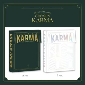 Chosen Karma - Random Cover - incl. 62pg Photobook, Lyrics Paper, 2 Photocards, 2 Scratch Message Cards + 2 Stickers [Import]