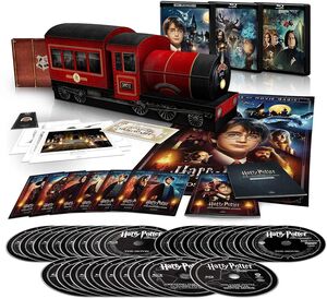 Harry Potter: Complete Collection - 20th Anniversary Hogwarts Express Edition - Limited All-Region 25-Disc UHD & Blu-Ray Boxset with Book & Poster [Import]