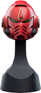 WETA Workshop Mini Prop Replica - Warhammer 40,000 - Blood Angels Miniature Helmet