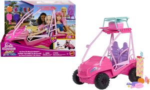 Mattel - Barbie Mysteries: Beach Detectives Ultimate Beach Buggy Vehicle and Accessories 