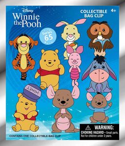 Winnie the Pooh Series 2 - 3D Foam Bag Clip Blind Bag - 24pc PDQ