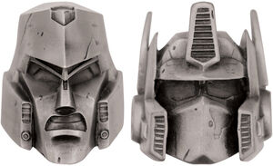 Transformers - Limited Edition Replica - Set of 2 Helmets (Optimus Prime & Megatron) 