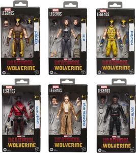 Hasbro Collectibles - Deadpool & Wolverine - Marvel Legends - 6pc Action Figure Assortment