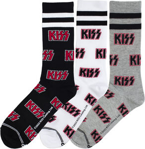 Perri's - Kiss - Volume - Crew Socks (3 Pack)