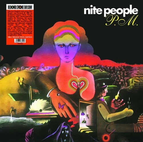 Nite People - P.M. vinyl record cover