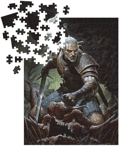 Witcher 3 - Wild Hunt: Geralt Trophy Puzzle - Witcher 3 - Wild Hunt: Geralt Trophy Puzzle (Puzz)