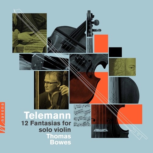 Telemann / Bowes - 12 Fantasias For Solo Violin