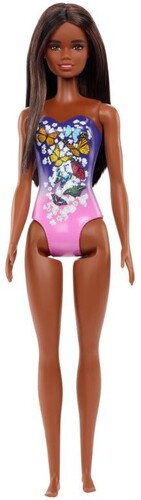 Barbie - Barbie Beach Doll Butterflies & Babys Breath Aa