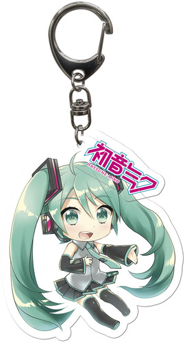 Hatsune Miku - Acryl Keychain - Hatsune Miku with Charm