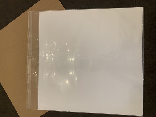 Vinyl Styl 12 LP Outer Slv Pe W/Flap 50Cnt Clear - Vinyl Styl 12 Lp Outer Slv Pe W/Flap 50cnt Clear