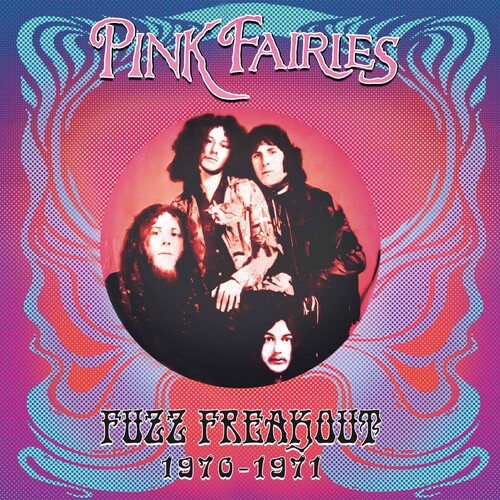 Fuzz Freakout 1970-1971 - Blue/ pink/ black Splatter