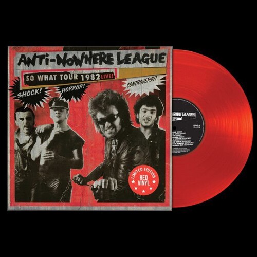 Anti-Nowhere League - Scum - Red [Colored Vinyl] (Red)