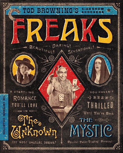 Tod Browning's Sideshow Shockers: Freaks /  The Unknown /  The Mystic (Criterion Collection)