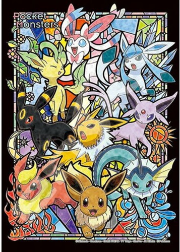 ART CRYSTAL JIGSAW - EEVEE EVOLUTIONS POKEMON - E