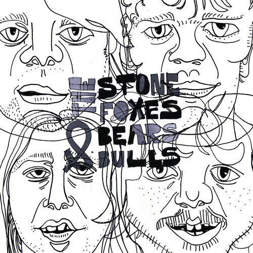 Stone Foxes - Bears & Bulls [Crystal Clear w/ Black Wisps LP]