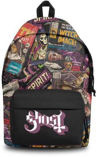 ROCKSAX GHOST MAGAZINES DAYPACK LAPTOP POCKET BLK
