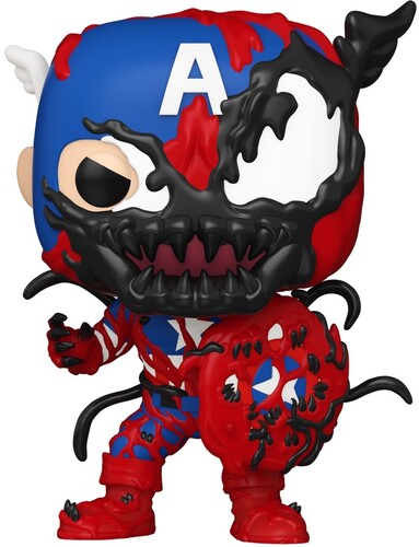 POP MARVEL COMICS CARNAGEIZED CAPTAIN AMERICA