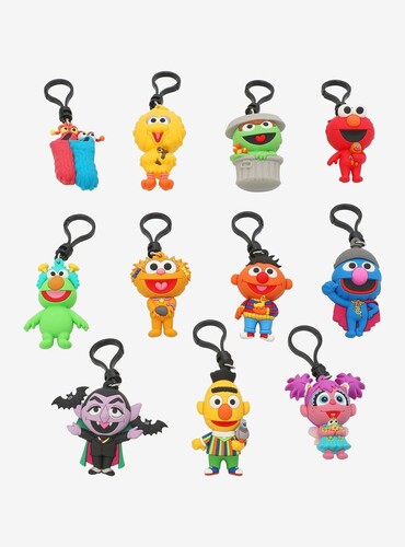 SESAME STREET 3D FOAM BAG CLIP - SERIES 2