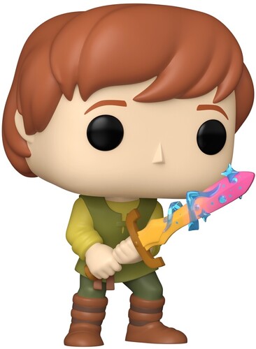POP DISNEY BLACK CAULDRON TARAN WITH SWORD|alliance entertainment