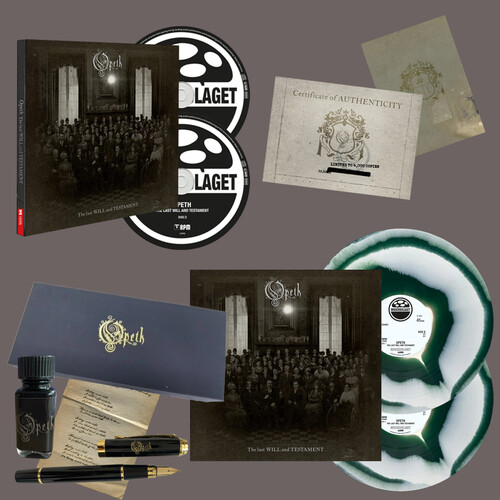 The Last Will And Testament (White+Dark Green Corona Vinyl + CD+Blu-ray Boxset)