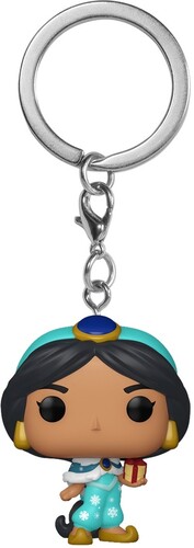 KEYCHAIN DISNEY PRINCESS HOLIDAY JASMINE